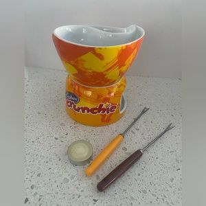 Cadbury Crunch Ceramic Twin Fondue Set